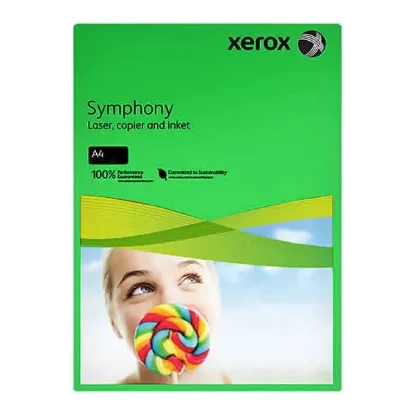 Xerox Renkli Fotokopi Kağıdı Symphony 500 LÜ A4 80 GR Koyu Yeşil 3R93951 resmi