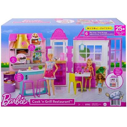 Barbie Nin Muhteşem Restoranı Oyun Seti GXY72 resmi