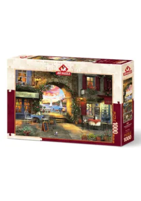 Art Puzzle 1000 Parça Sahil Restaurant 5220 resmi