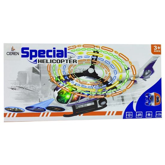 Ctoy Oyuncak Işıklı Sesli Helikopter resmi