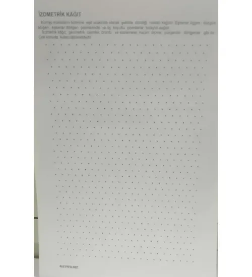 Altınyıldız İzometrik Kağıdı 1,0 CM resmi