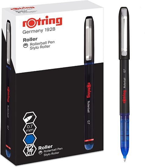 Rotring Roller Kalem 0.7 MM Mavi 2146106 (12 Adet) resmi