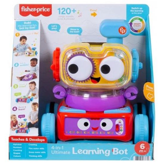 Fisher Price 4 Ü 1 Arada Eğlenceli Robot (Tr-En) resmi