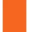 Umur Fon Kartonu Fosforlu (Fluo) 160 Gr Orange 50x70 (100 Adet) resmi