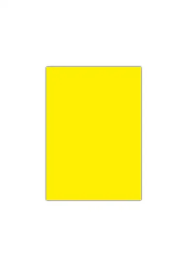 Umur Fon Kartonu Fosforlu (Fluo) 160 Gr 50x70  Sarı (100 Adet) resmi