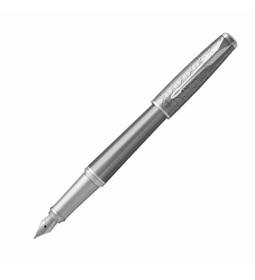 Parker Dolma Kalem Urban Premium Gümüş Yaldız Gri CT 1931603 resmi