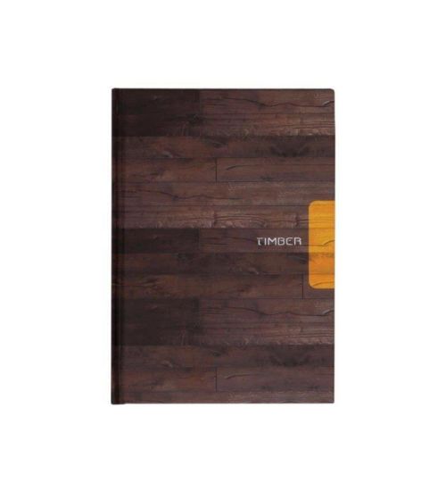 Keskin Color Defter Timber Sert Kapak Ciltli Kareli 120 YP 14x20 410681-99 resmi