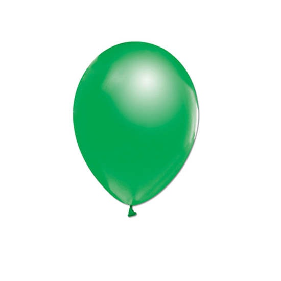 Balonevi Balon Metalik Yeşil 100 Lü resmi