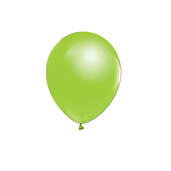 Balonevi Balon Metalik Açık Yeşil 100 Lü resmi