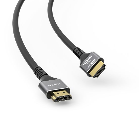 S-link SLX-HD4K20 19+1 HDMI to HDMI 20mt Metal v2.0 4K (4096*2160) 30Hz Kablo resmi