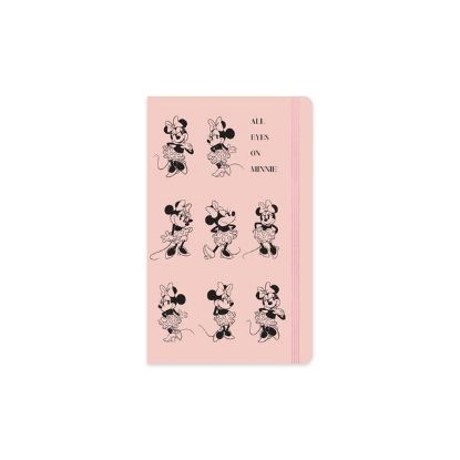 Minnie Lastikli Defter Ciltli 13x21 80 Yaprak Çizgili resmi