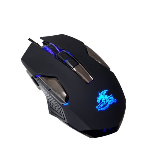 Dexim DMA024 8D Buton 7RGB Orendo24 Oyuncu Mouse DPI:1200/2400/3600/4800 1.5 Mt Örgülü USB Kablo resmi