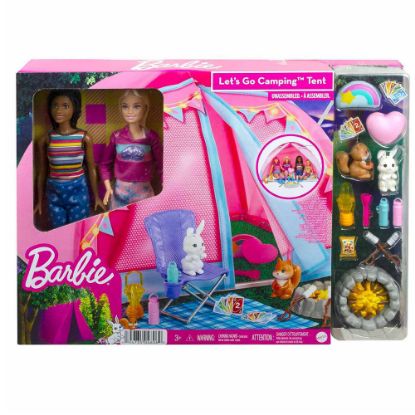 Barbie Malibu Ve Brooklyn Kampta Oyun Seti HGC18 resmi