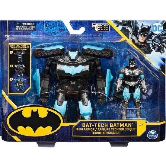 Batman Bat-Tech Dönüşen Teknoloji Zırhlı Aksiyon Figürü 6062759 resmi