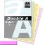 Double A Renkli Kağıt 25 Lİ A4 80 GR Pastel Flamingo resmi