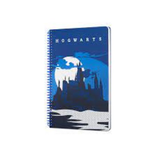 Mabbels Spiralli Defter Harry Potter Hogwarts Lacivert 80 YP 17x24 DFT-388425 resmi