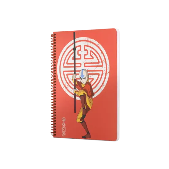 Mabbels Spiralli Defter Avatar Aang Kırmızı 80 YP 17x24 DFT-388616 resmi