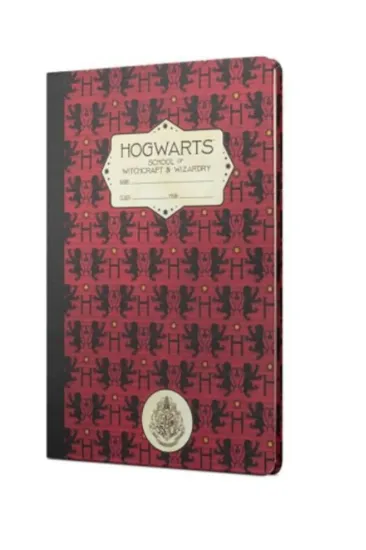 Mabbels Sert Kapak Butik Defter Harry Potter Hogwarts Gryffindor Kırmızı 80 YP 15x21 DFT-388159 resmi