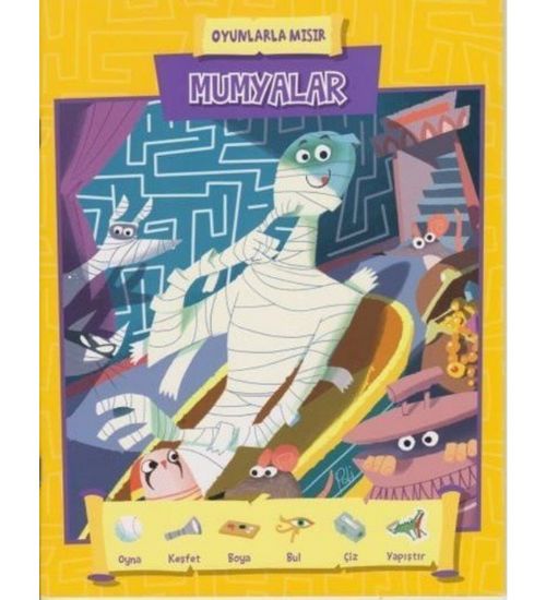 YYG Oyunlarla Mısır- Mumyalar Yağmur Çocuk resmi