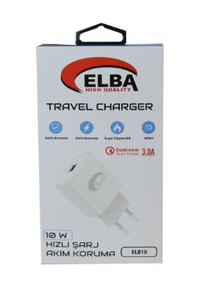 Elba Elb10 10W 3.0A Hızlı Şarj Akıllı Koruma Usb EV Şarj Kafa  resmi