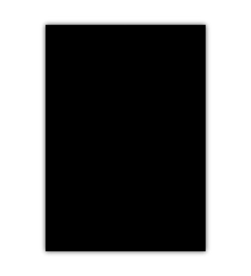 Sarff Cilt Kapağı Plastik Opak A4 450 MIC Siyah 15201109 (50 Adet) resmi