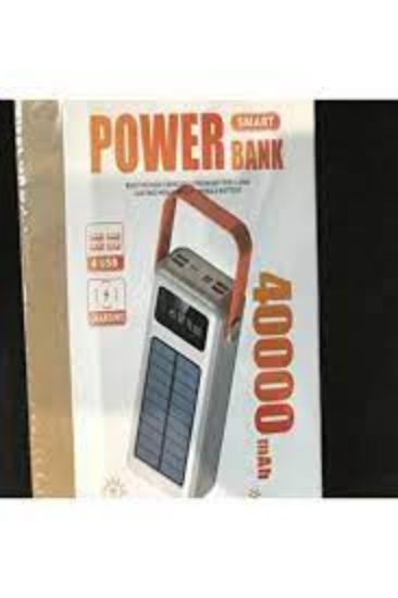 Solar Energy Nf102 40.000 Mah Powerbank  4Usb Güneş Enerji Panelli Digital Gösterge resmi