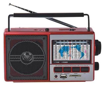 Everton Rt-41 Fm/Usb/TfCard/mp3 Bluetooth Şarjlı Nostaljik Radyo resmi