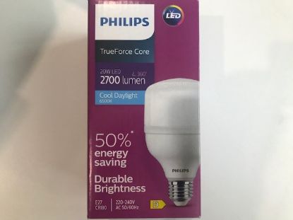 Philips Ledbulb 2700 lumen  6500k Led Beyaz E27 220/240w  resmi