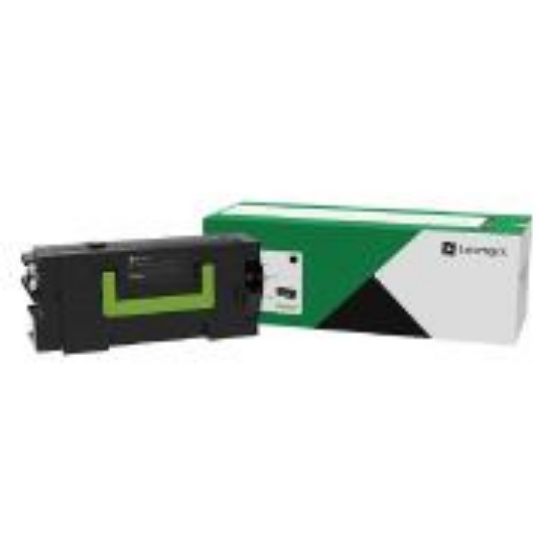 Lexmark 58D5H00 15.000 Sayfa SiyahToner MS720/725/821/822/823/824/825/826 MX721/722/725/822/824/826 resmi