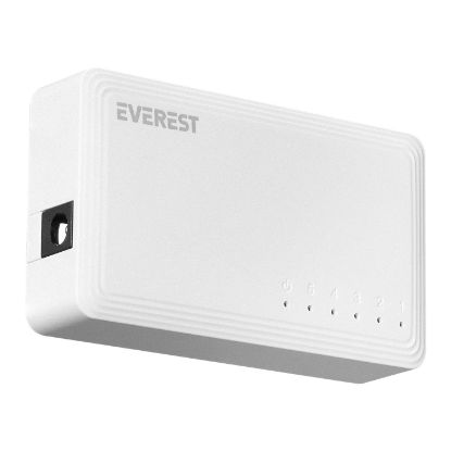 Everest ESW-515G 5 Port 10/100/1000Mbps Gigabit Ethernet Switch Hub resmi