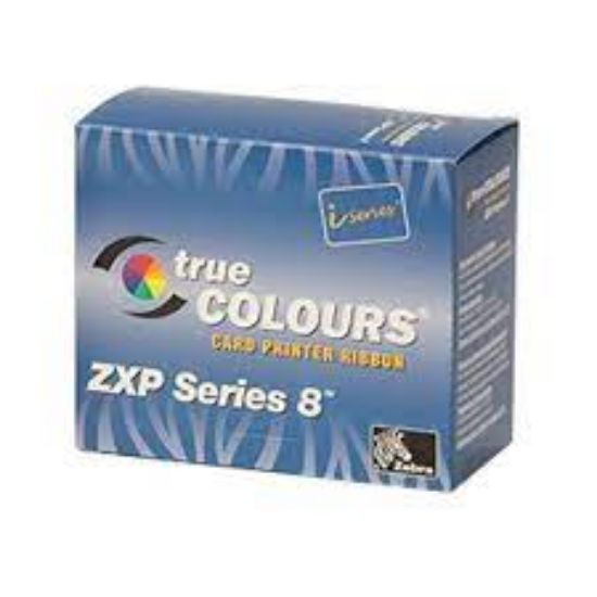Zebra 800012-480 ZXP8 Kart Yazıcı Renkli Ribon   resmi