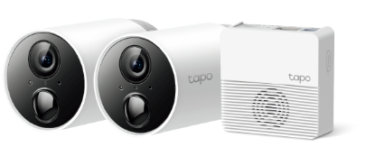 TP-Link Tapo C400S2 1080P Akıllı Kablosuz Güvenlik Kamerası Sistemi, 2 Kameralı Sistem resmi