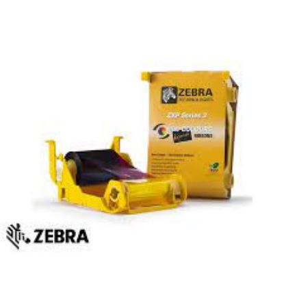 Zebra 800033-801 Zxp3 Black (Siyah) Ribbon 1000 baskı resmi