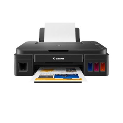 Canon G2410 Yazıcı/Tarayıcı/Fotokopi Renkli Mürekkep Tanklı Yazıcı +1  Siyah Mürekkep Hediye resmi