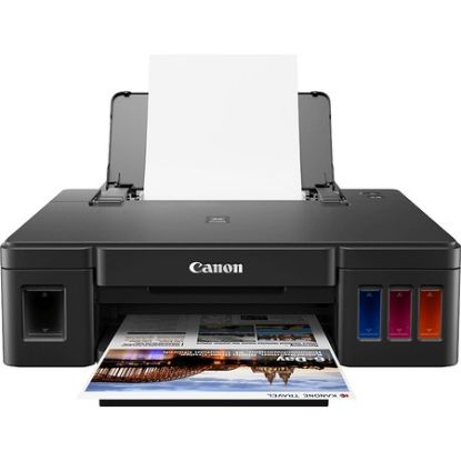 Canon G1430 Renkli Mürekkep Tanklı Yazıcı +1 Siyah Mürekkep Hediye resmi