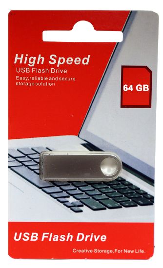 Elba 64GB Metal 2.0 USB Flash Bellek resmi
