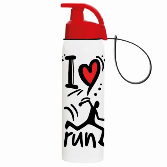 Herevin Matara I Love Run Askılı Opak Desenli 0,5 LT 161415-010 resmi