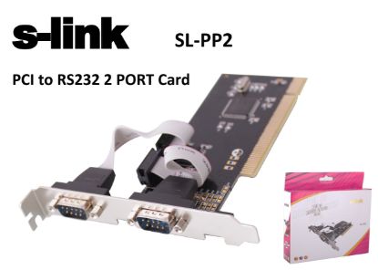 S-link  SL-PP02 2 Port rs232 Pcı Kart resmi