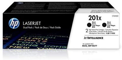 HP 201XD Black Siyah Çiftli Yüksek Kapasite 2.800 Sayfa Toner CF400XD resmi