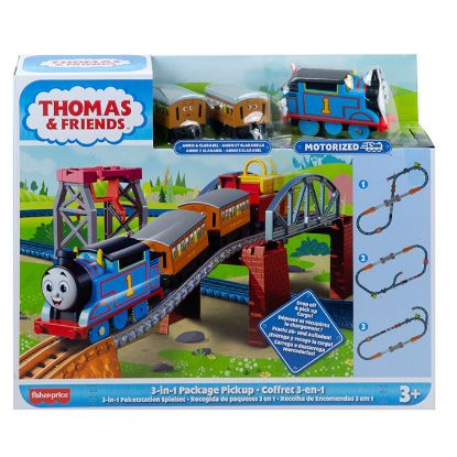 Thomas ve Arkadaşları 3'ü 1 Arada Kargo Macerası Oyun Seti HGX64 resmi