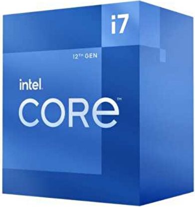 Intel Core i7 12700 2.10GHz 25MB Önbellek LGA1700 Soket UHD 770 Graphics 10nm Kutulu Box İşlemci  resmi