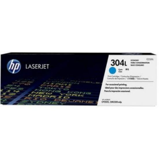 HP 304L Cyan Mavi 1.400 Sayfa Ekonomik Toner CC531L resmi