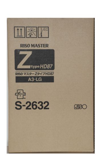 Riso S-8140/2632 (5467 ) RZ-970 A3 Orjinal Master resmi