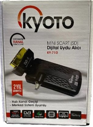 Kyoto hx-1750 Mini Scart (SD) Dijital Uydu alıcı resmi