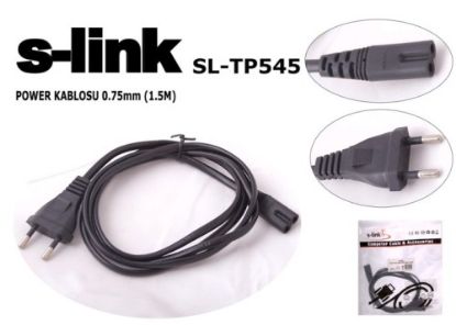 S-link SL-TP545 1.5mt 0.75mm Teyp Power Kablosu resmi