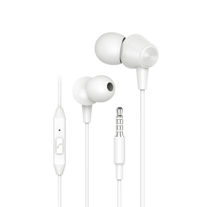 Hytech HY-XK30 Mobil Telefon Uyumlu Beyaz Kulak İçi Mikrofonlu Kulaklık resmi