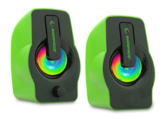 Rampage RMS-G7 Falsetto 2.0 6 Watt Yeşil 5v Usb resmi
