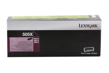 Lexmark 50F5X00 (505X) 10.000 Sayfa Black Siyah Toner MS410/415/510/610 resmi