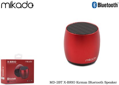 Mikado MD-2BT X-BRIO Kırmızı Bluetooth Speaker resmi