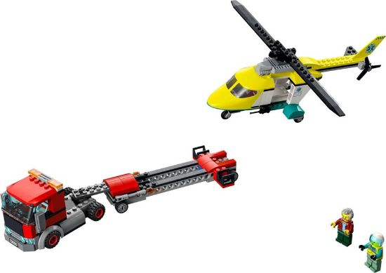 LEGO City Kurtarma Helikopteri Nakliyesi 60343 resmi
